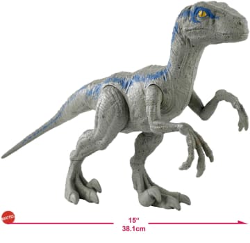 Jurassic World Dinosaurio de Juguete Velociraptor Blue de 12’’