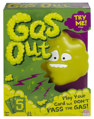 Gas Out Game - Play Your Card But Don'T Pass The Gas!