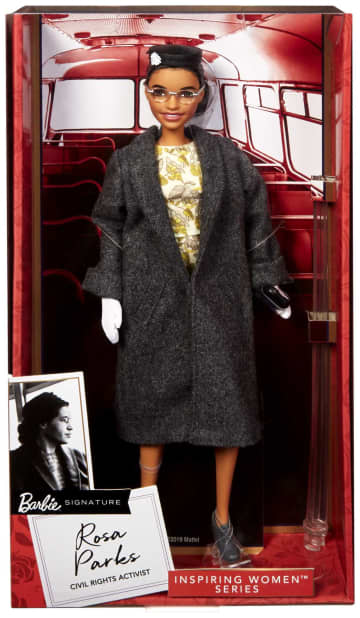 Barbie Inspiring Women Series Rosa Parks Collectible Barbie Doll, Wearing Fashion And Accessories