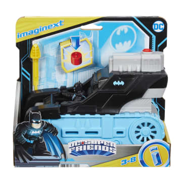 Imaginext DC Super Friends Batman Toy Bat-Tech Tank With Lights And Poseable Figure, Preschool Toys
