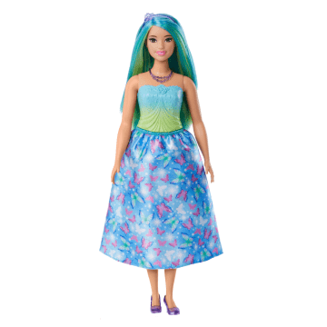 Barbie Fantasía Muñeca Doncella Vestido de Ensueño Verde