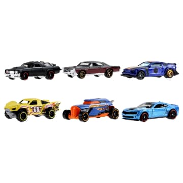 Hot Wheels HW Legends Multipacks Of 6 Toy Cars, Gift For Kids & Collectors - Imagen 1 de 6