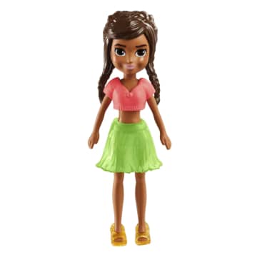 Polly Pocket Conjunto de Brinquedo Pacote de Modas Praia Shimmer - Imagem 4 de 6