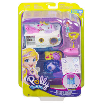 Polly Pocket Pocket World Sweet Sails Cruise Ship Compact Playset With 2 Micro Dolls & Accessories