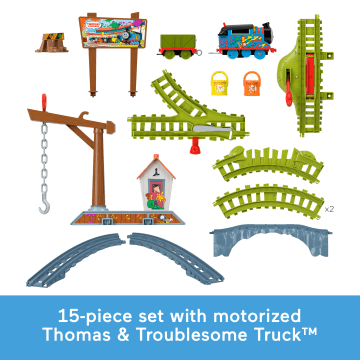 Thomas & Friends Paint Delivery Motorized Train And Track Set For Preschool Kids - Image 5 of 6
