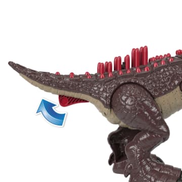 Imaginext Jurassic World Dinosaurio de Juguete Carnotaurus Modo Defensa - Imagem 5 de 6