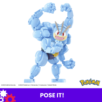 MEGA Pokémon Machamp Building Toy Kit (401 Pieces) With 1 Poseable Figure For Kids