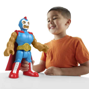 Imaginext Mundo Aventura Figura de Ação Luchador XL 25 cm - Imagen 2 de 6