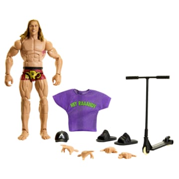 WWE Elite Collection Riddle Action Figure With Accessories, 6-inch Posable Collectible - Imagen 1 de 6