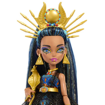 Monster High Cleo De Nile Doll in Monster Ball Party Dress With Accessories - Image 2 of 6
