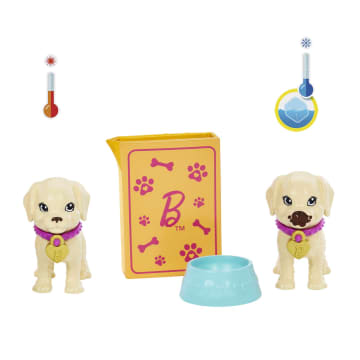 Barbie Conjunto de Brinquedo Adota um Cachorrinho Vestido Roxo - Image 3 of 6