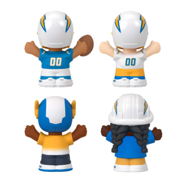 Little People Collector Los Angeles Chargers Special Edition Set For Adults & NFL Fans, 4 Figures - Imagen 5 de 6