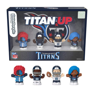 Little People Collector Tennessee Titans Special Edition Set For Adults & NFL Fans, 4 Figures