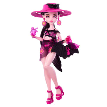 Monster High Scare-Adise Island Draculaura Fashion Doll With Swimsuit & Accessories