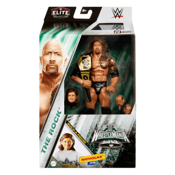 WWE Elite Action Figure Wrestlemania With Build-A-Figure - Image 6 of 6