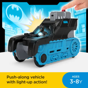 Imaginext DC Super Friends Batman Toy Bat-Tech Tank With Lights And Poseable Figure, Preschool Toys
