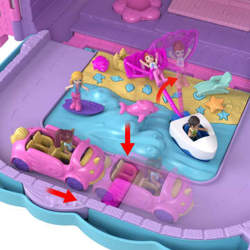 Polly Pocket Set de Juego Pollyville Resort Roll Away - Imagen 3 de 6