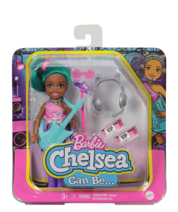 Barbie Chelsea Can Be Playset With Brunette Chelsea Rockstar Doll