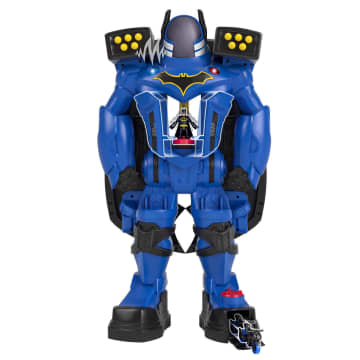 Imaginext DC Super Friends Batbot Xtreme Transforming Robot Playset With Batman Figure & 11 Pieces