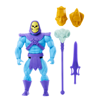 Masters of the Universe Origins Figura de Ação Coleção Cartoon Esqueleto de 5.5