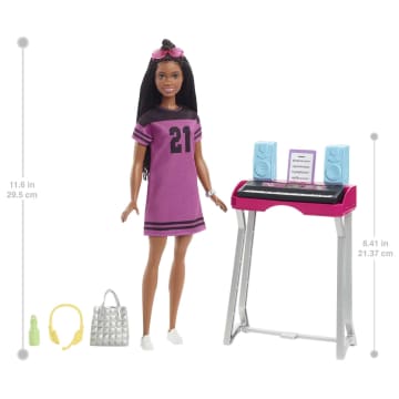 Barbie: Big City, Big Dreams Barbie “Brooklyn” Doll & Music Studio Playset