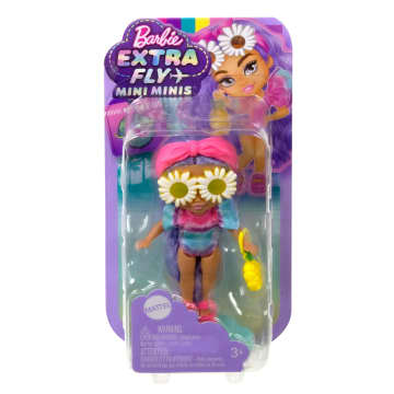 Barbie Extra Mini Minis Travel Doll With Beach Fashion, Barbie Extra Fly - Image 6 of 6