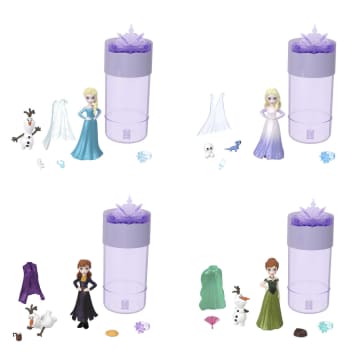 Disney Frozen Snow Color Reveal Small Dolls With 6 Surprises Including Figure And Accessories - Image 1 of 5