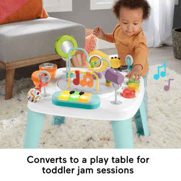 Fisher-Price 3-in-1 Hit Wonder Baby Activity Center & Toddler Play Table With Music & Lights