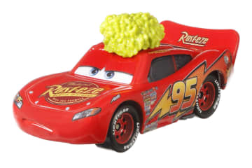 Cars de Disney y Pixar Diecast Vehículo de Juguete Rayo McQueen Cabeza de Arbusto - Image 1 of 4