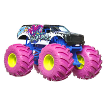 Hot Wheels Monster Trucks Veículo de Brinquedo Town Hauler Escala 1:24 - Imagem 2 de 4