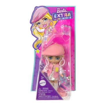 Barbie Extra Mini Minis Muñeca Chamarra Universitaria - Image 6 of 6