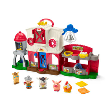 Fisher-Price Little People Farm Toy, Toddler Playset With Smart Stages Learning Content - Imagen 1 de 6