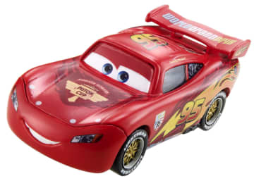 Carros da Disney e Pixar Diecast Veículo de Brinquedo Relâmpago McQueen com Rodas de Corrida - Imagen 4 de 6