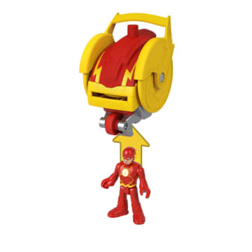 Imaginext DC Super Friends Figura de Ação Head Shifters The Flash & Speed Force Cycle - Imagem 1 de 6