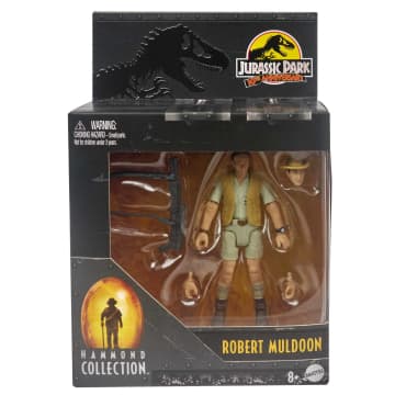 Jurassic World Jurassic Park Figure Robert Muldoon Hammond Collection - Imagen 6 de 6