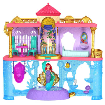 Disney Princesa Casa de Bonecas Castelo Empilhável da Ariel Terra e do Mar