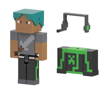 Minecraft Creator Series-Figurines Articulées et Accessoires, 8,2 Cm - Imagem 3 de 6