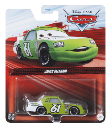Cars de Disney y Pixar Diecast Vehículo de Juguete James Cleanair