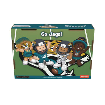 Little People Collector Jacksonville Jaguars Special Edition Set For Adults & NFL Fans, 4 Figures - Image 6 of 6