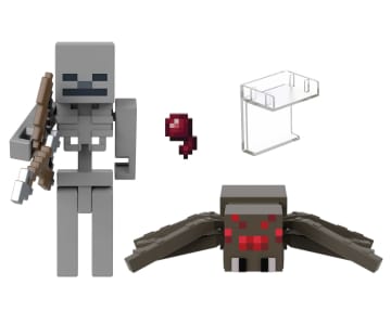 Minecraft Coffret de 2 Figurines Articulées de 7,62 Cm (3,25 Po) - Imagem 3 de 6