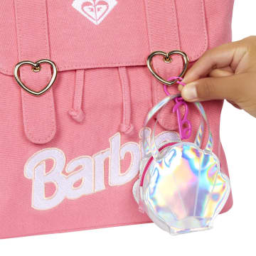 Barbie Tenue Sac de Luxe de Plage, Maillot de Bain et Accessoires