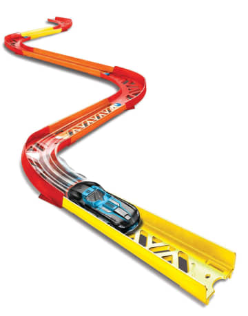 Hot Wheels Track Builder Pista de Juguete Paquete de Curvas Premium