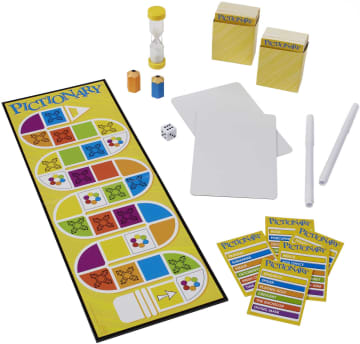Pictionary Board Game For Kids, Adults And Family Night, Drawing Game