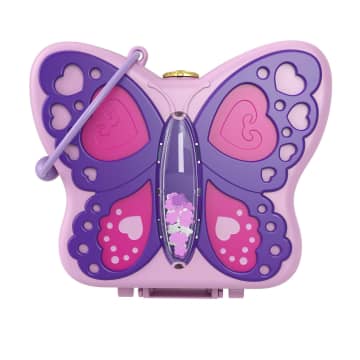 Polly Pocket Set de Juego Estuche de Aventura de Mariposa