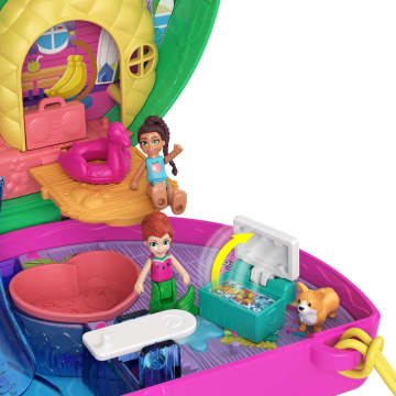 Polly Pocket Conjunto de Brinquedo Estojo Adventure World Festa da Melancia - Image 5 of 6