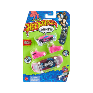 Hot Wheels Skate Tony Hawk Collector Set, Fingerboard, Pair Of Skate Shoes & Car (Styles May Vary) - Image 1 of 1