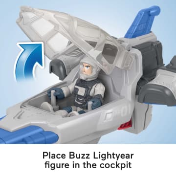 Disney And Pixar Lightyear, Imaginext Hyperspeed Explorer XL-01 Spaceship & Buzz Lightyear Figure Set