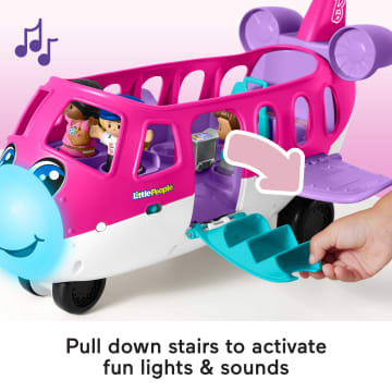 Toy airplane with people new arrivals