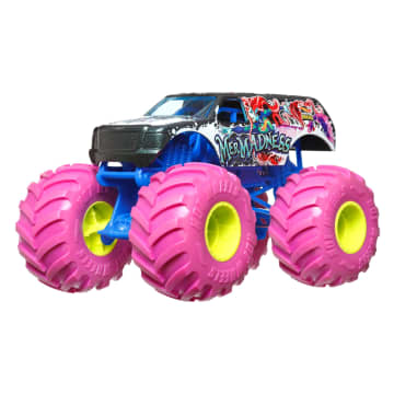 Hot Wheels Monster Trucks Veículo de Brinquedo Town Hauler Escala 1:24 - Imagem 1 de 4