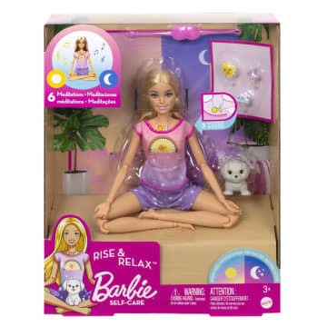 Barbie Fashion & Beauty Boneca Medite Comigo Dia e Noite